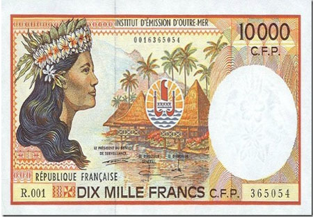 французский тихоокеанский франк